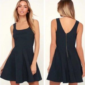 Home Before Daylight Navy Blue Dress